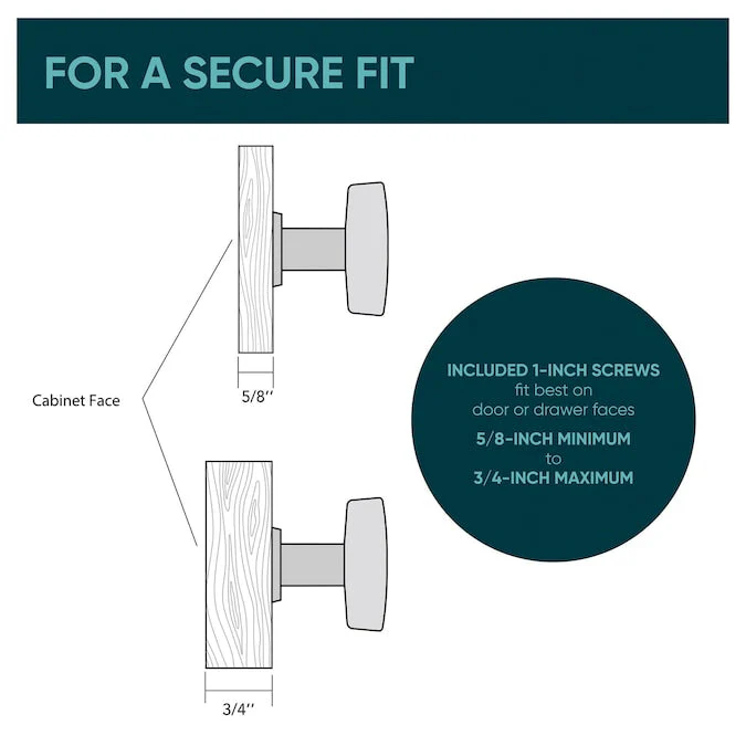 Origin21 Origin 21 Zoey 5-1/16-in (128mm) Center to Center Warm Gray Square Handle Drawer Pull - Image 6