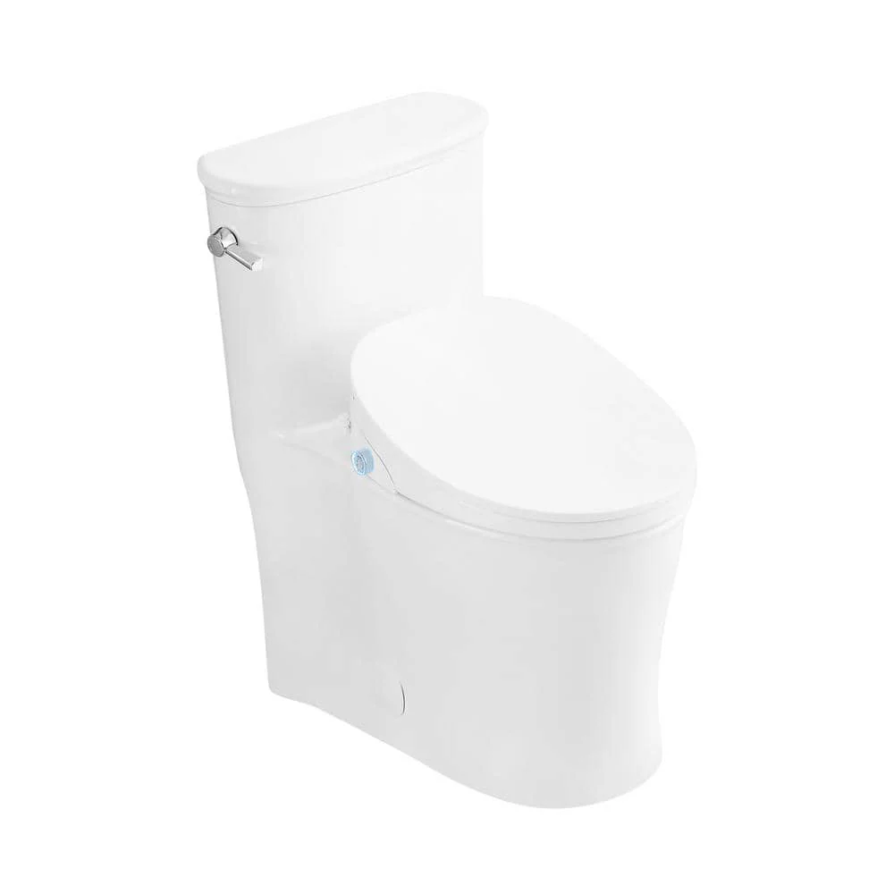 OVE Decors Volta Elongated Bidet Dual Flush Smart Toilet in White