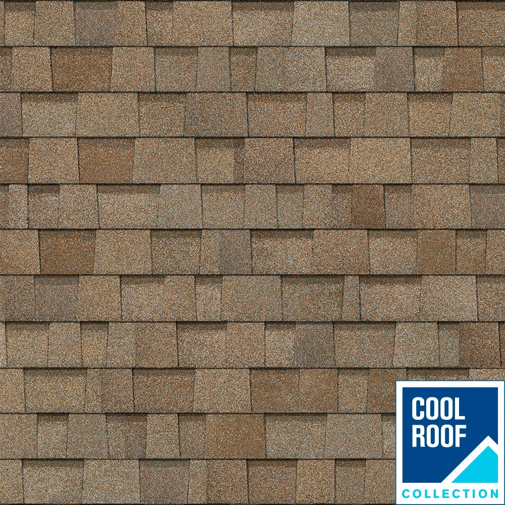 Owens Corning Oakridge Sand Castle Architectural Asphalt Roof Shingles, 32.8-sq ft per Bundle