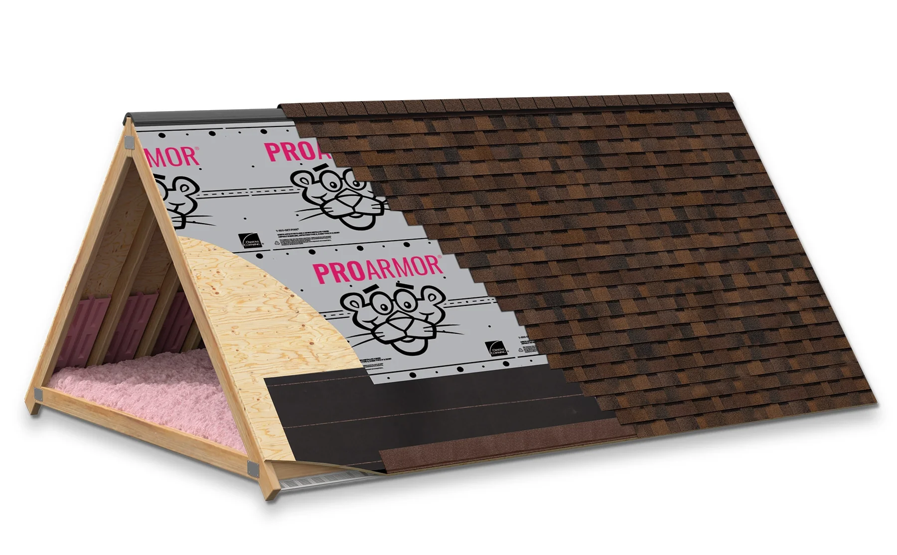 Owens Corning ProArmor Synthetic Roof Underlayment Roll, 10 Squares (42 in. x 286 ft., ~1000 sq. ft.) - Image 4