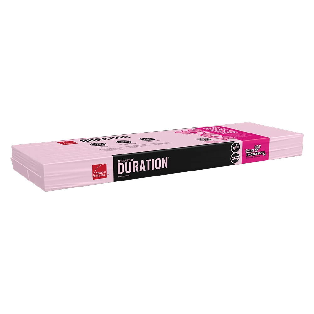 Owens Corning TruDefinition Duration Architectural Roof Shingles, Midnight Plum, Algae Resistant, 32.8-sq ft per Bundle - Image 4