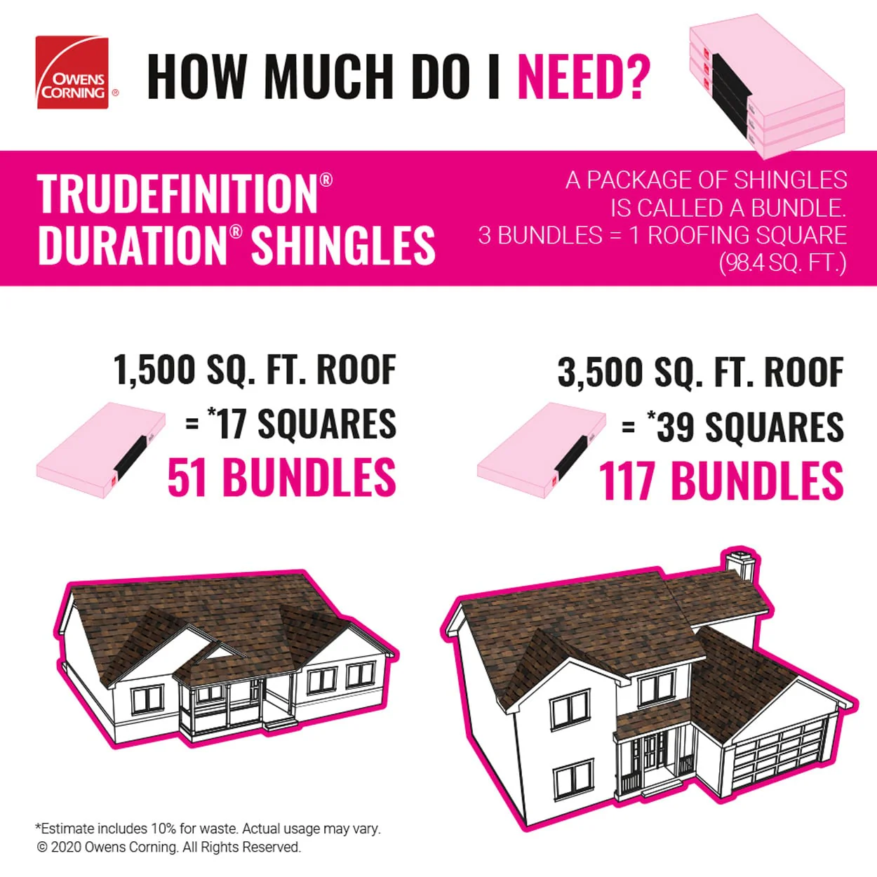 Owens Corning TruDefinition Duration COOL Plus Architectural Roof Shingles, Mystic Gray — 32.8-sq ft per Bundle - Image 2
