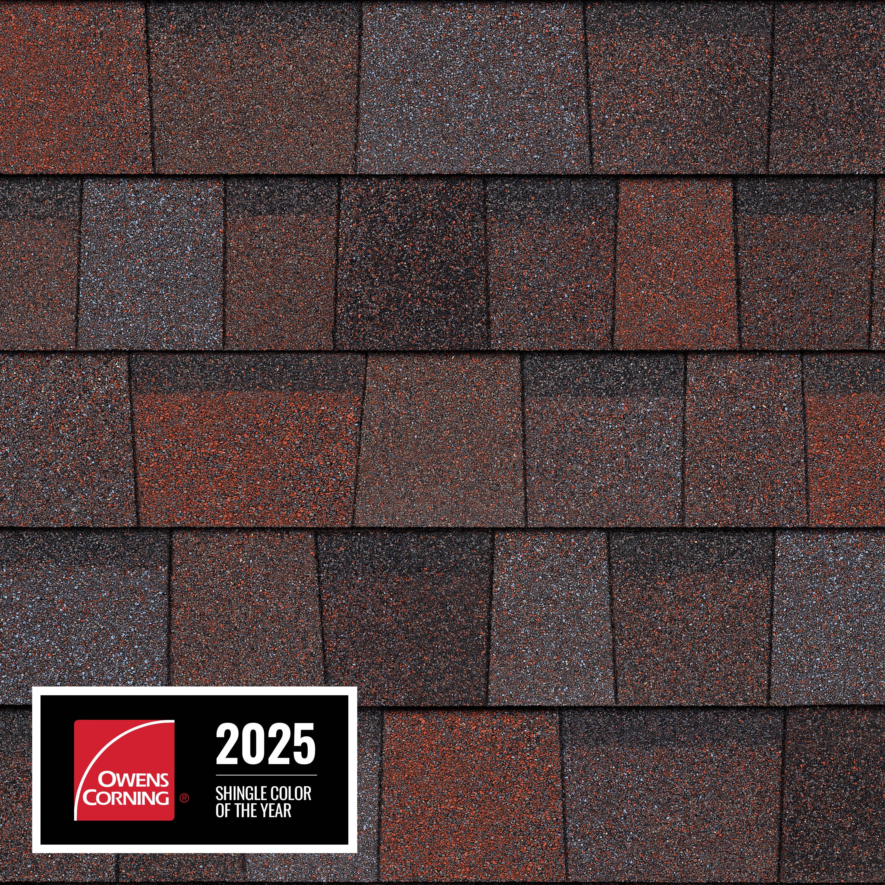 Owens Corning TruDefinition Duration Designer Merlot Algae-Resistant Architectural Roof Shingles, 32.8-sq ft per Bundle