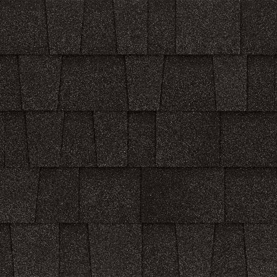 PABCO Premier Elite Laminated Fiberglass Shingles with Algae Defender – Antique Black, 40 in x 13-1/4 in, 5-5/8 in Exposure