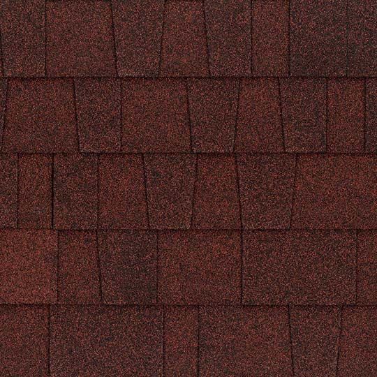 PABCO Premier Laminated Fiberglass Shingles – Birch Red, 40 in x 13-1/4 in, 5-5/8 in Exposure