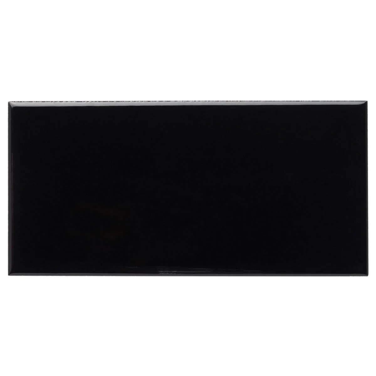 Park Hill Black 3x6 Polished Porcelain Subway Tile - Tilebar - Image 3