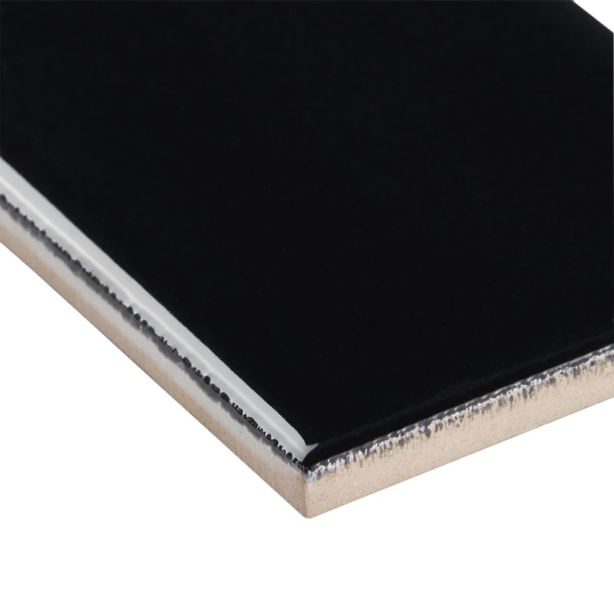 Park Hill Black 3x6 Polished Porcelain Subway Tile - Tilebar - Image 6