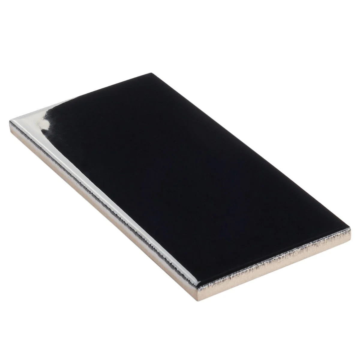 Park Hill Black 3x6 Polished Porcelain Subway Tile - Tilebar - Image 9