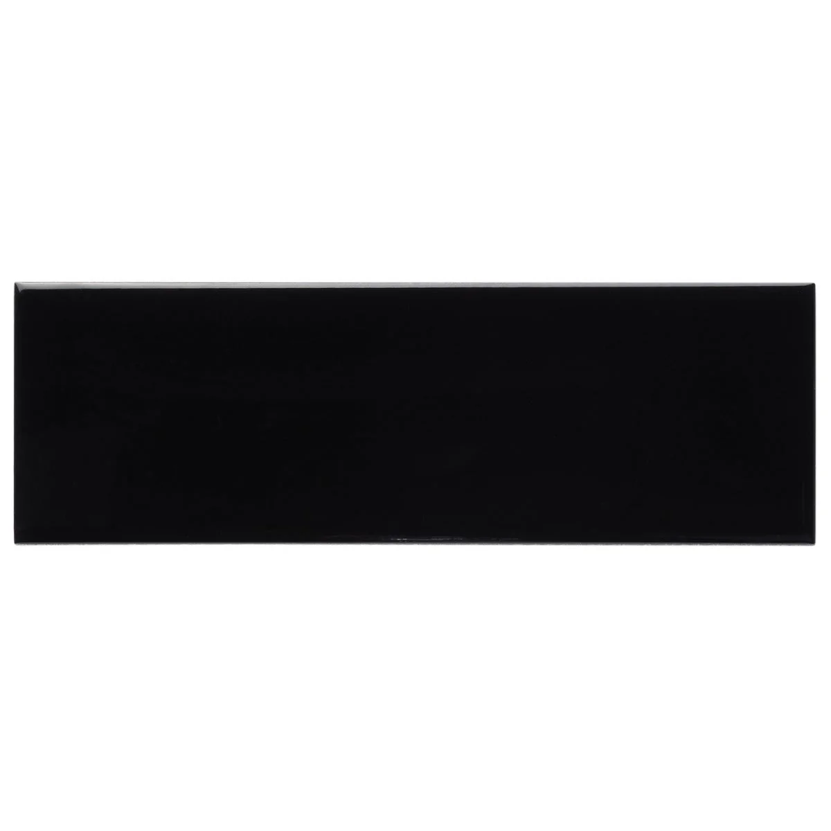 Park Hill Black 4x12 Polished Porcelain Subway Tile - Image 3