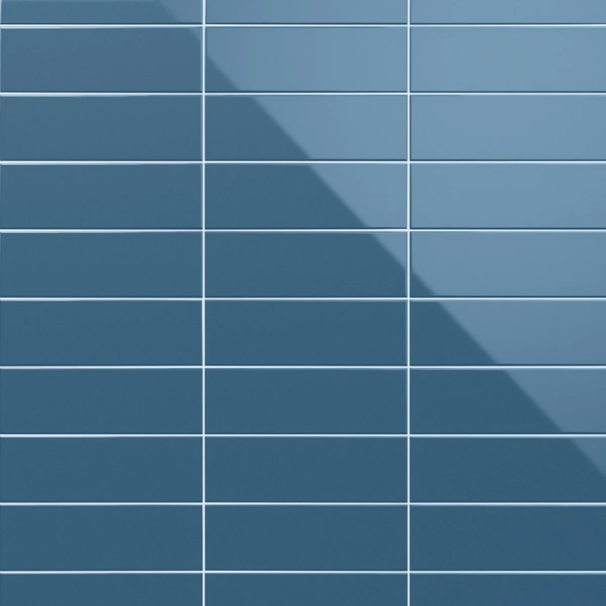 Park Hill Blue 4x12 Polished Porcelain Subway Tile by Lux Tile - Image 2