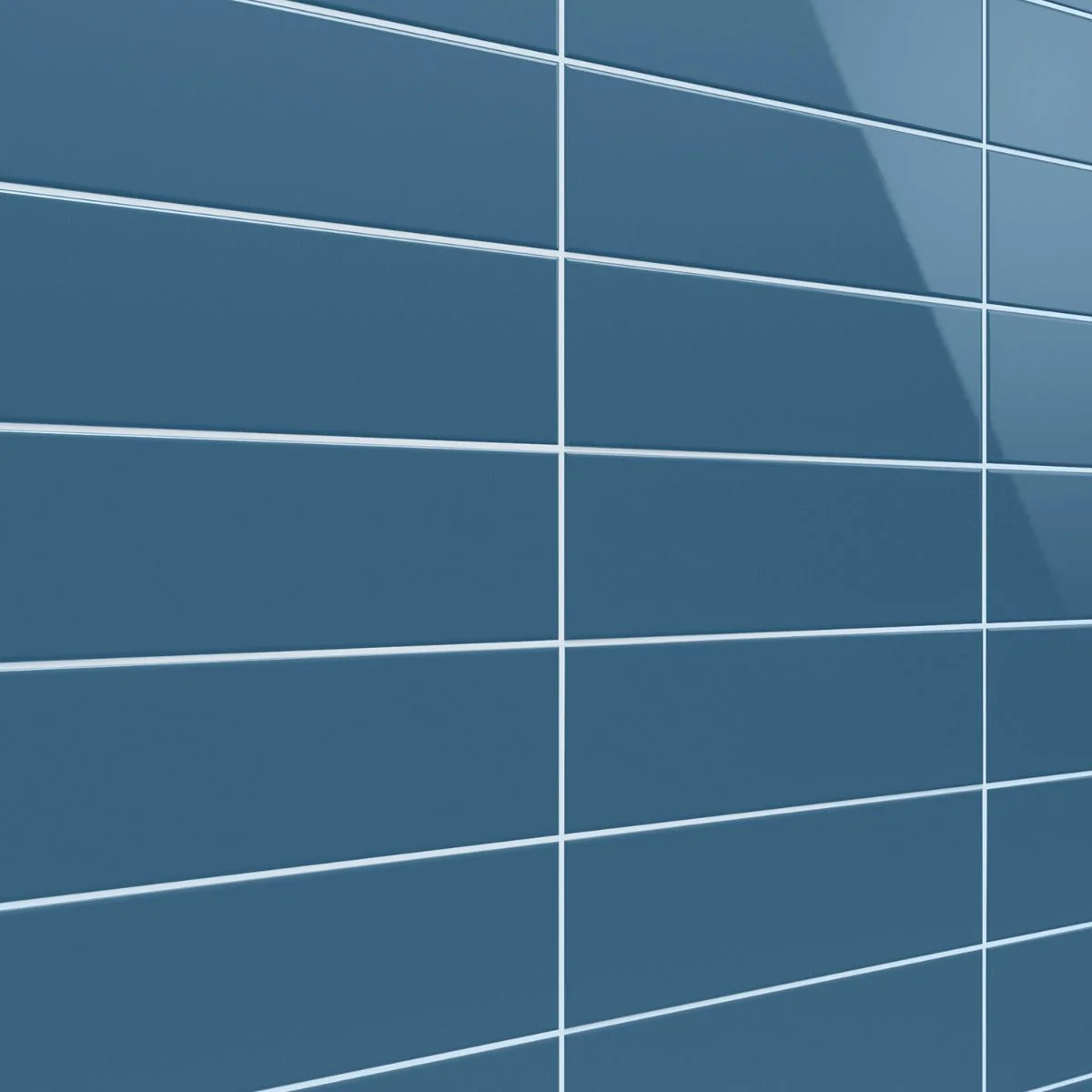 Park Hill Blue 4x12 Polished Porcelain Subway Tile - Tilebar - Image 7