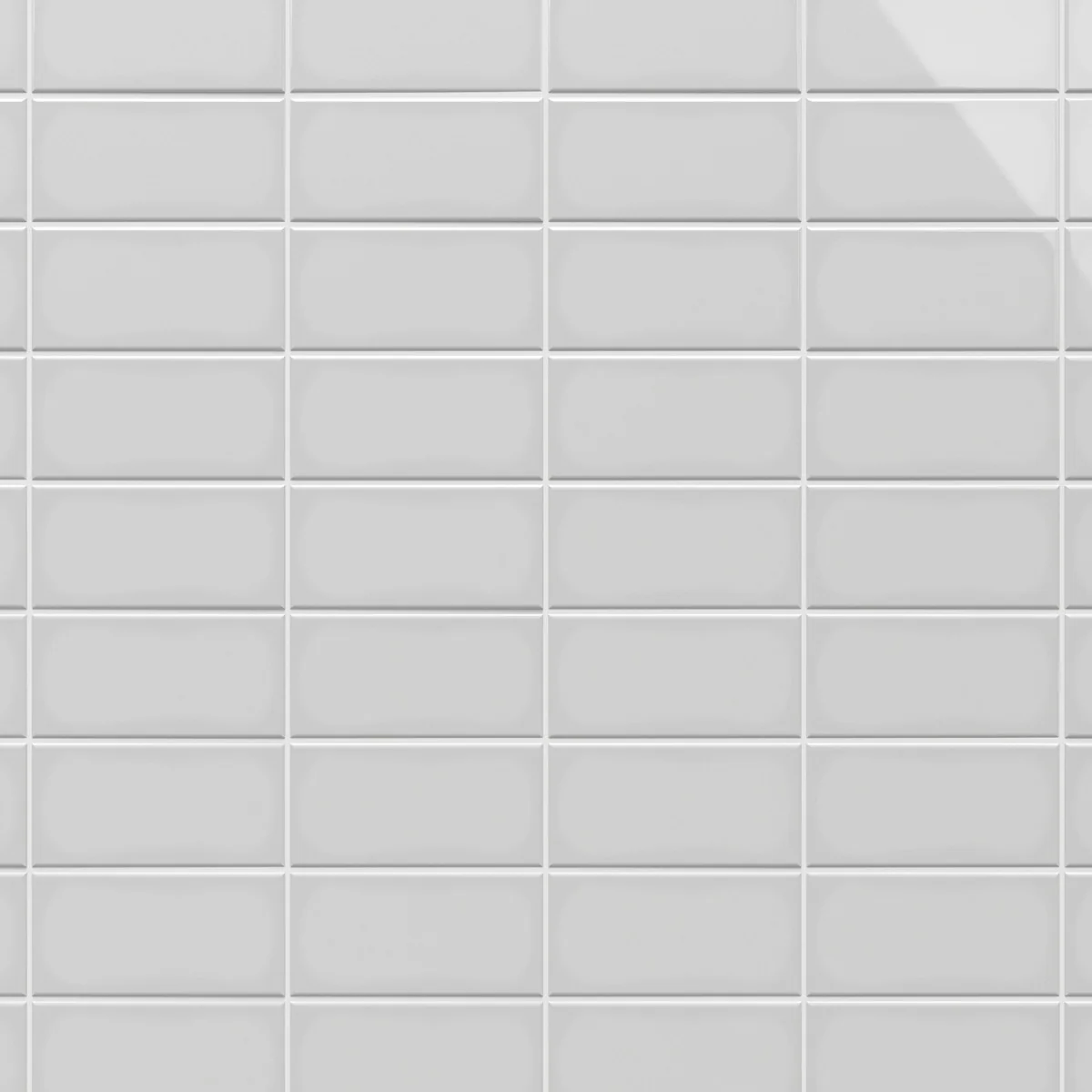 Park Hill Light Gray 3x6 Polished Porcelain Subway Tile - Image 2
