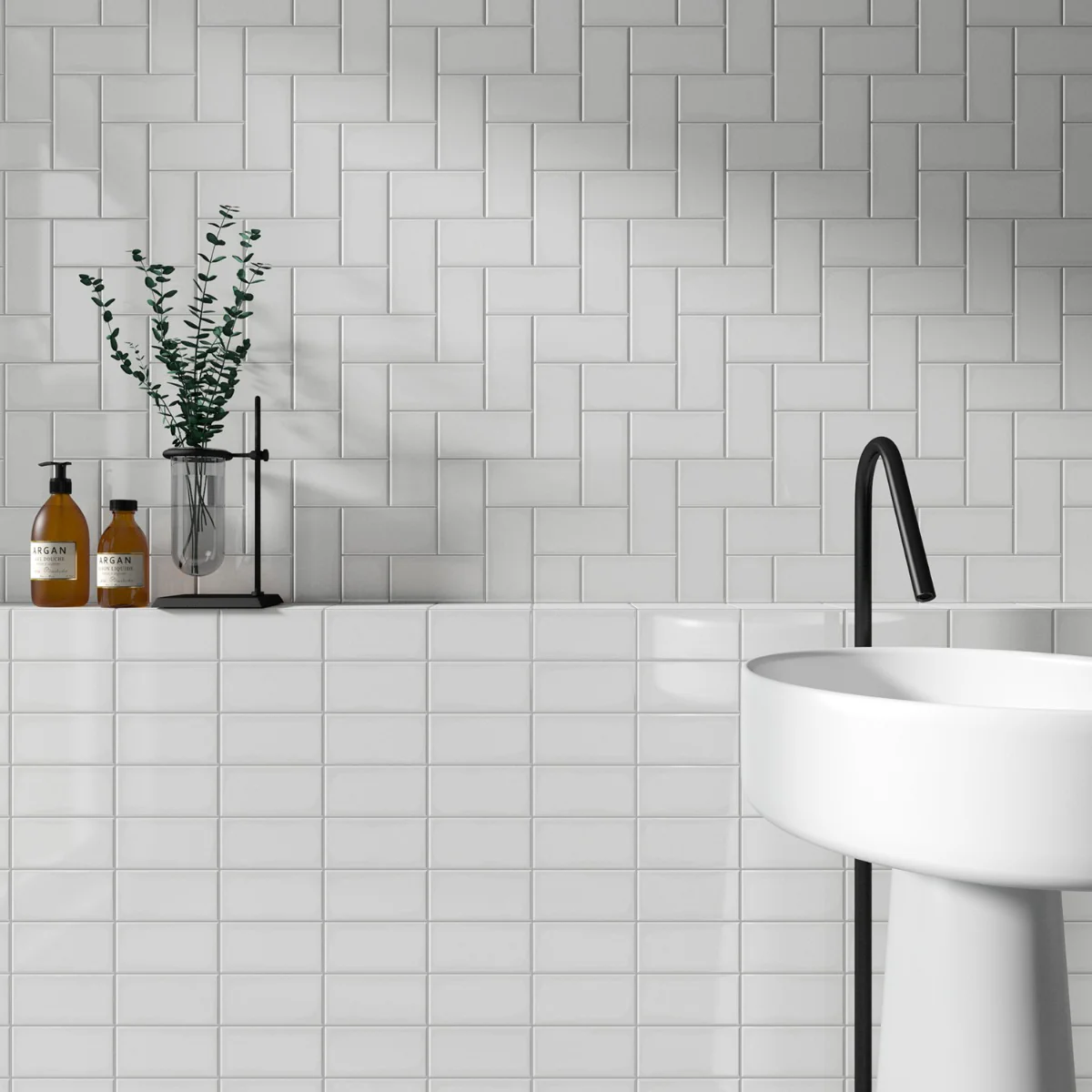 Park Hill Light Gray 3x6 Polished Porcelain Subway Tile - Image 8