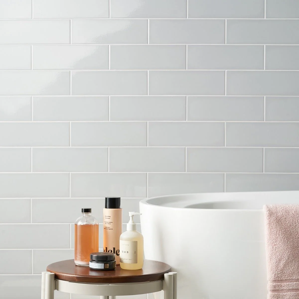 Park Hill Light Gray 4x12 Polished Porcelain Subway Tile - Image 7
