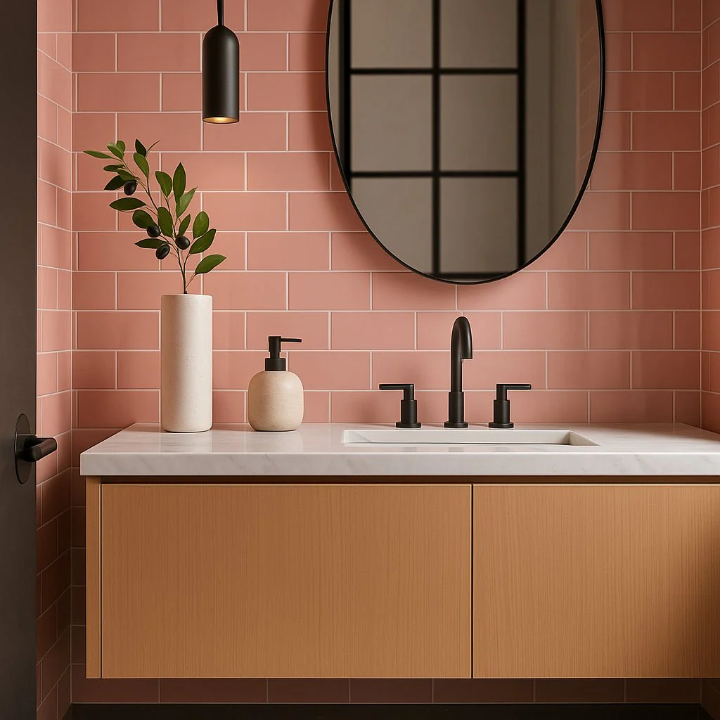 Park Hill Pink 3x6 Polished Porcelain Subway Tile for Walls - Image 10