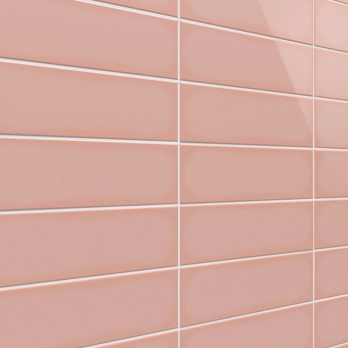 Park Hill Pink Polished Porcelain Subway Tile 4x12 - Image 7