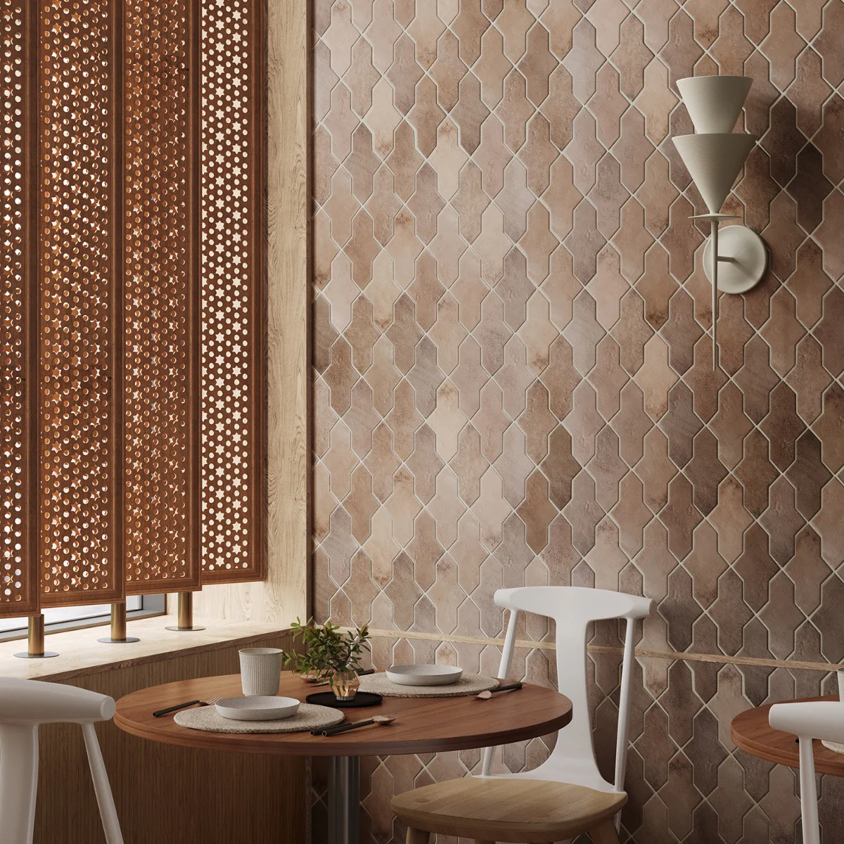 Parma Cruz Taupe Brown 5x8 Terracotta Look Matte Porcelain Tile - Image 2