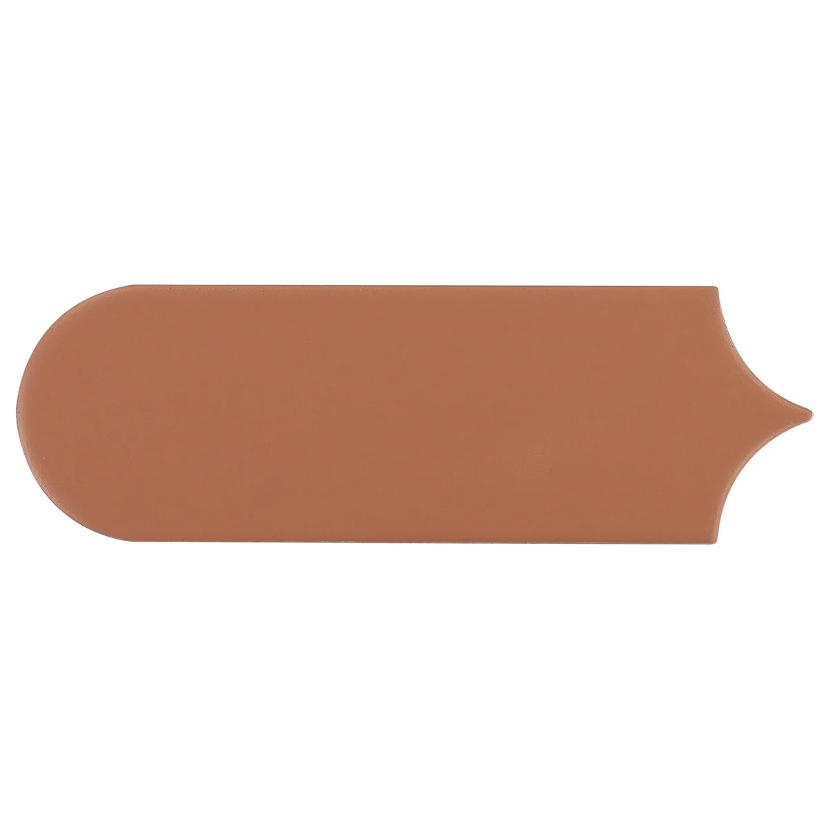 Parry Clay Terracotta Fishscale Matte Ceramic Wall Tile - 3x8 - Image 3