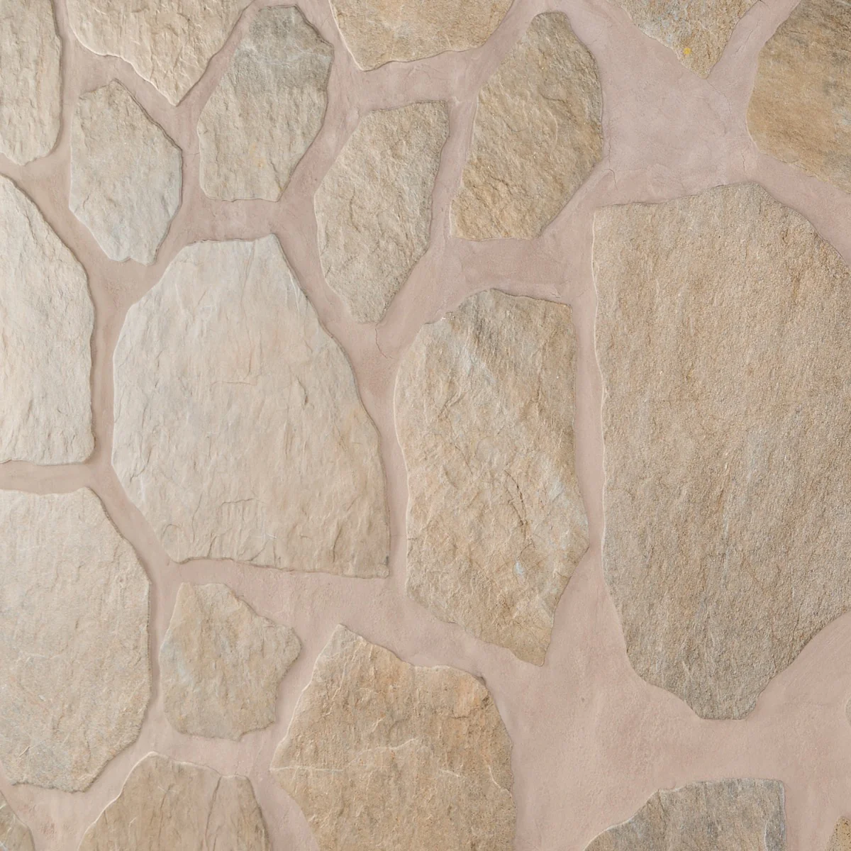 Pathstone Taupe Textured Matte Porcelain Flagstone Tile - Lux Tile - Image 4