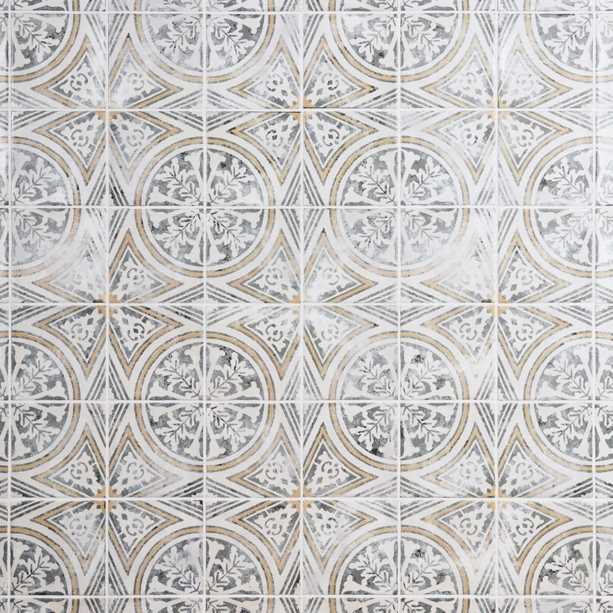 Paula Purroy Talia Agusti Blue Gray 5x5 Matte Ceramic Tile - Image 3