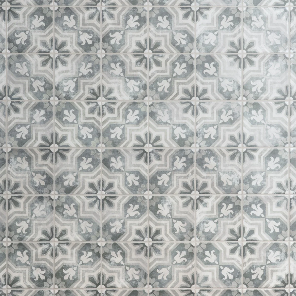 Paula Purroy Talia Alta Blue Gray 5x5 Matte Ceramic Tile - Image 3