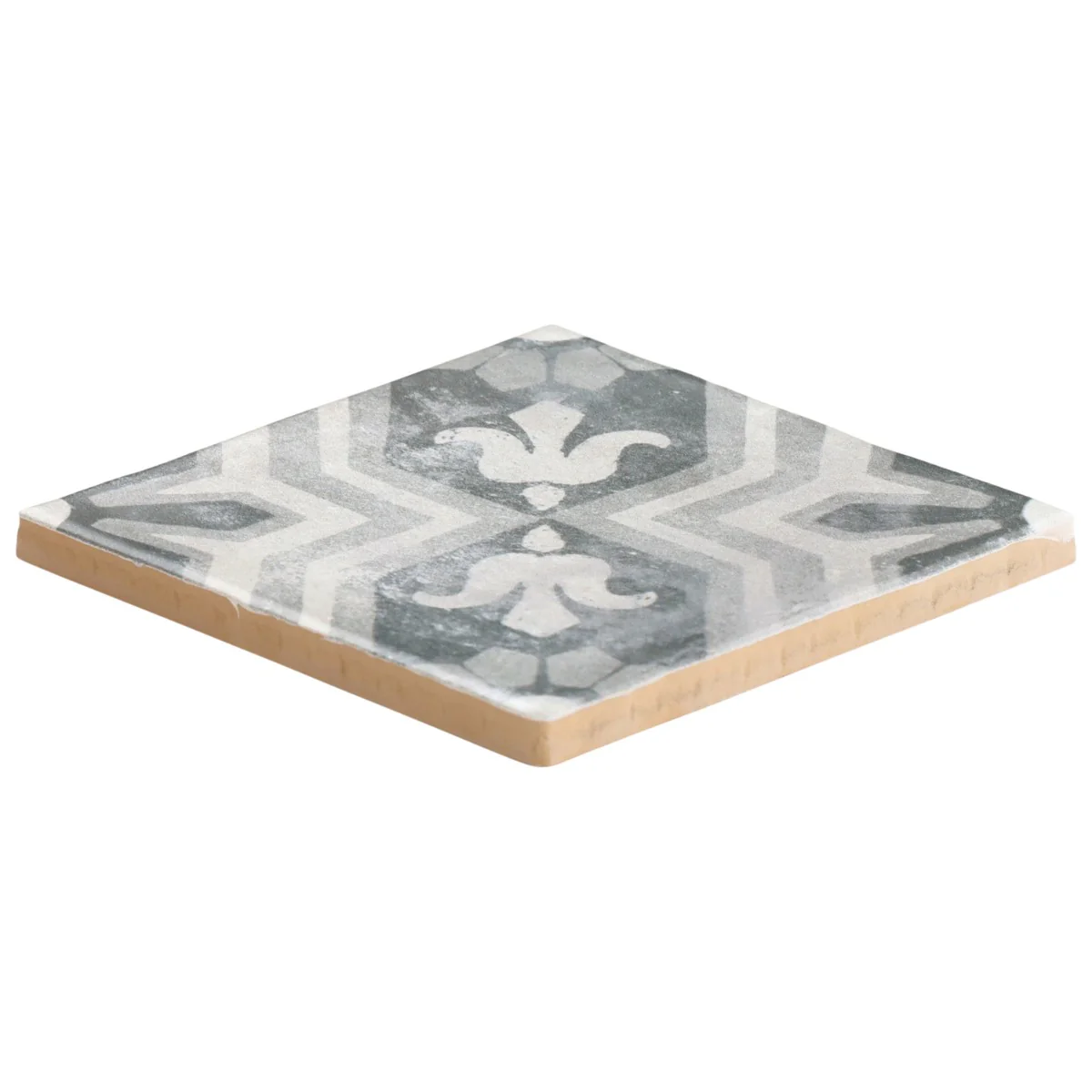 Paula Purroy Talia Alta Blue Gray 5x5 Matte Ceramic Tile - Image 6