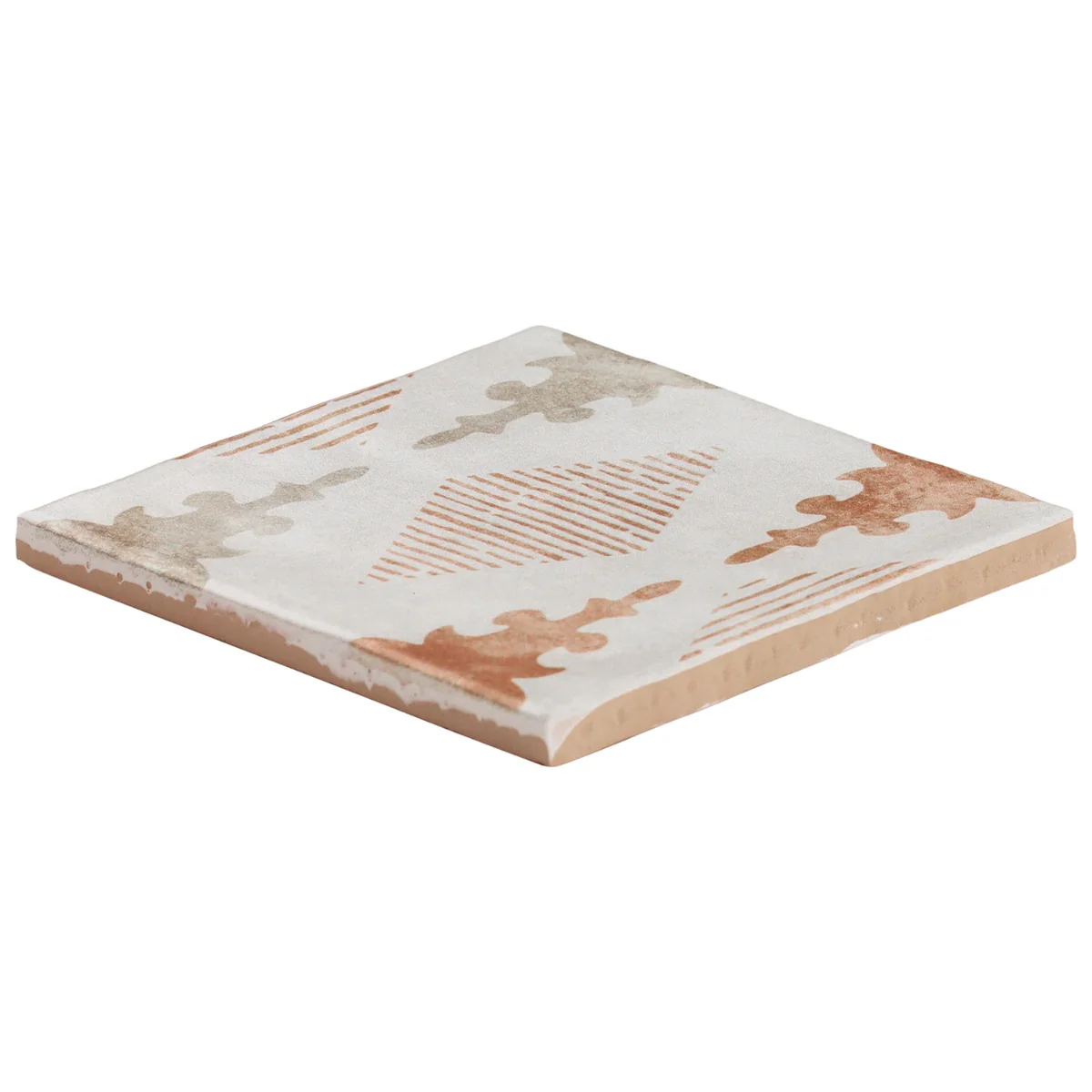Paula Purroy Talia Aztec Terracotta 5x5 Matte Ceramic Tile - Image 6