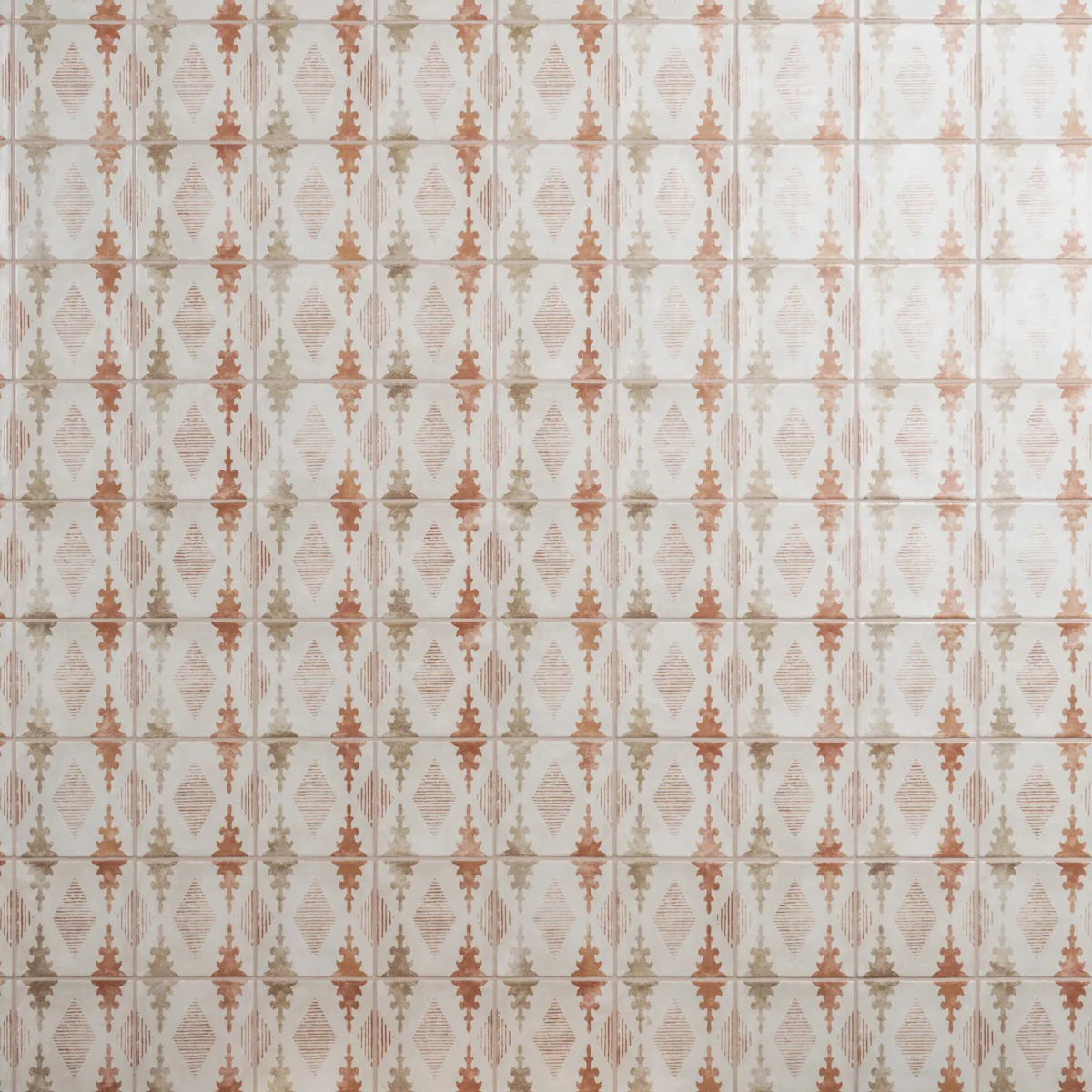 Paula Purroy Talia Aztec Terracotta 5x5 Matte Ceramic Tile - Image 8
