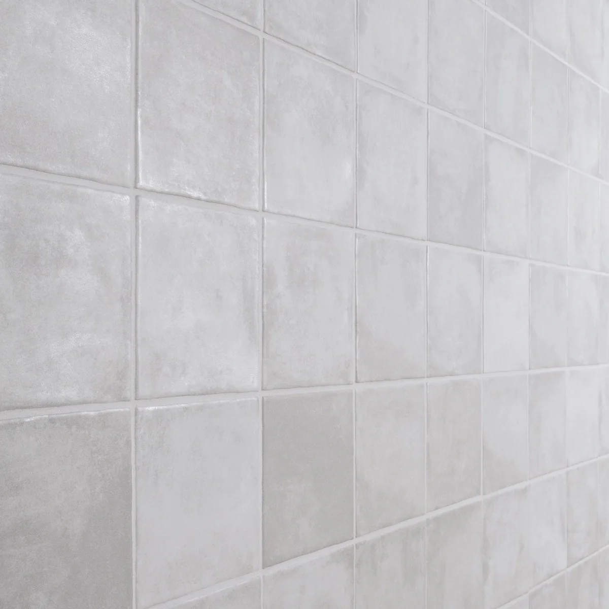 Paula Purroy Talia Cotton White 5x5 Matte Ceramic Tile - Image 4