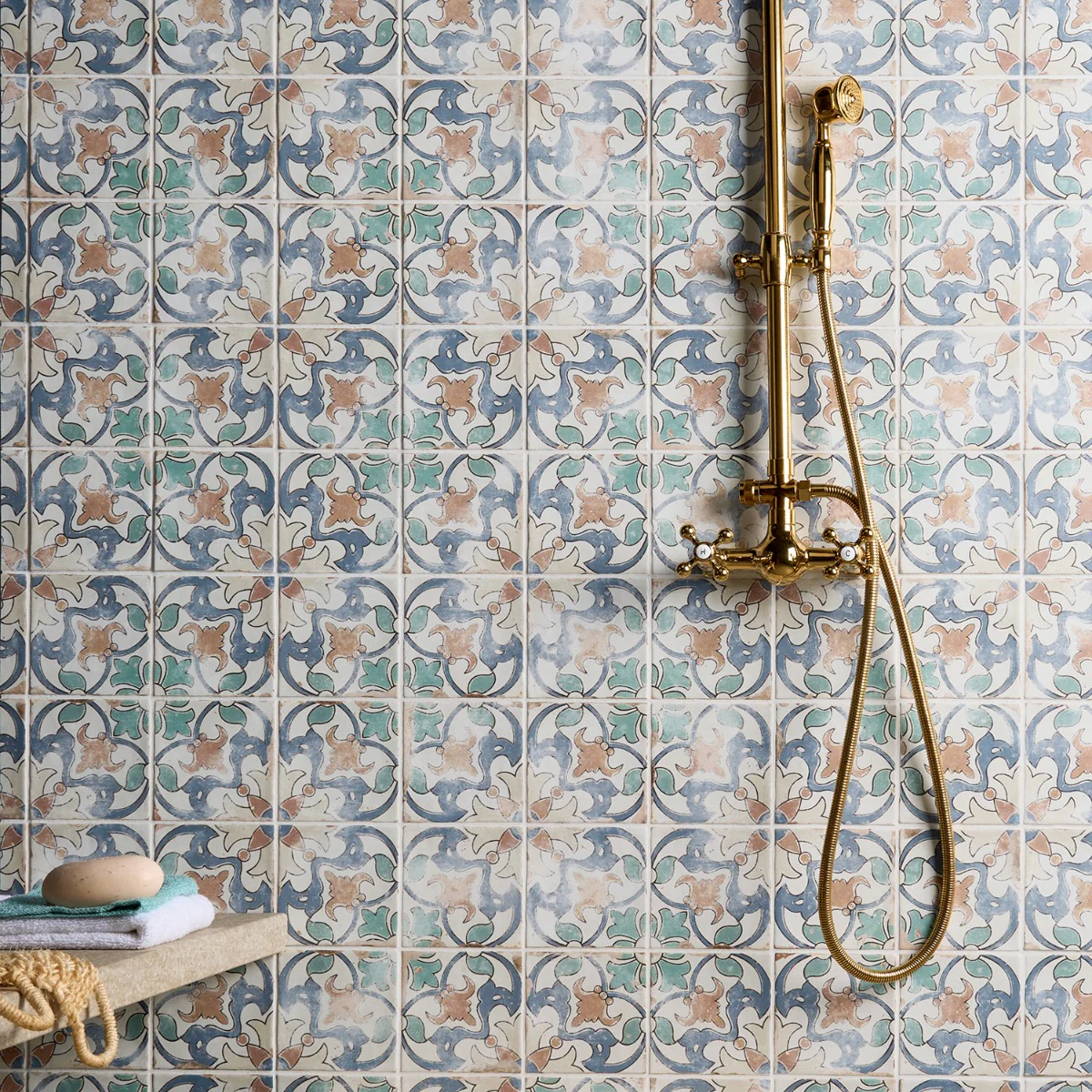 Paula Purroy Talia Fiesta Multicolor 5x5 Matte Ceramic Tile - Image 2