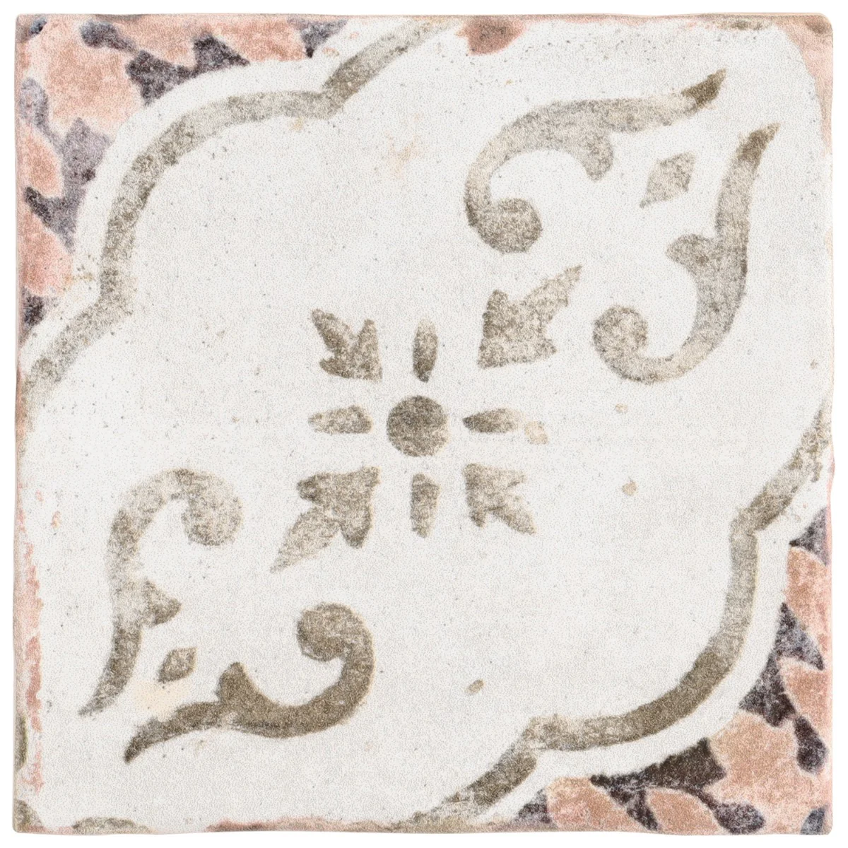 Paula Purroy Talia Portina Terracotta Gold 5x5 Matte Ceramic Tile - Image 7
