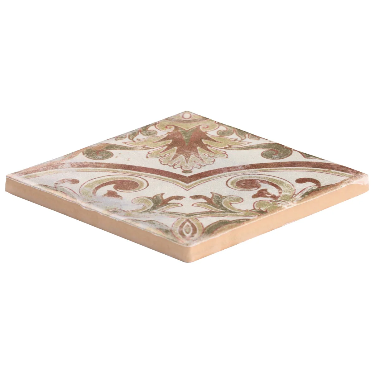 Paula Purroy Talia Vila Terracotta 5x5 Matte Ceramic Tile - Image 6