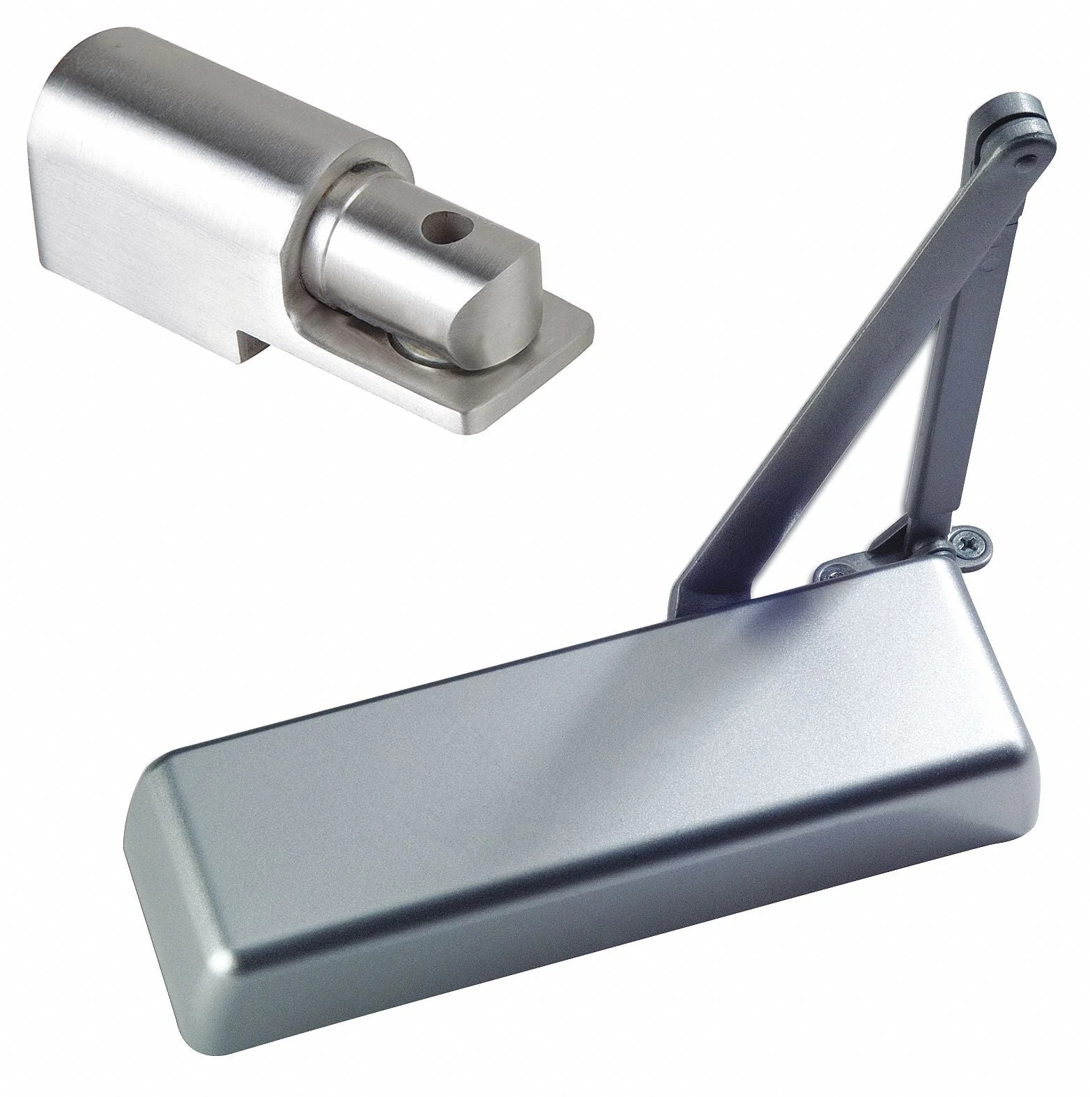 PDQ Door Closer - Grade 1 Heavy Duty Aluminum, Parallel Mount