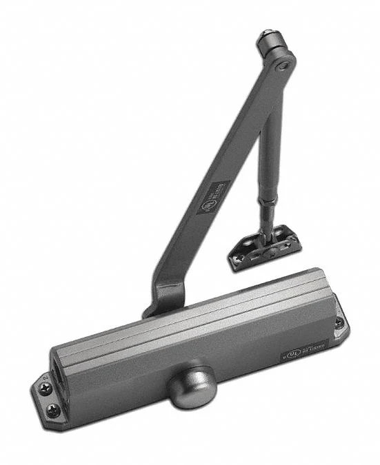PDQ Door Closer Grade 3 - Light Duty Parallel Mount, Aluminum