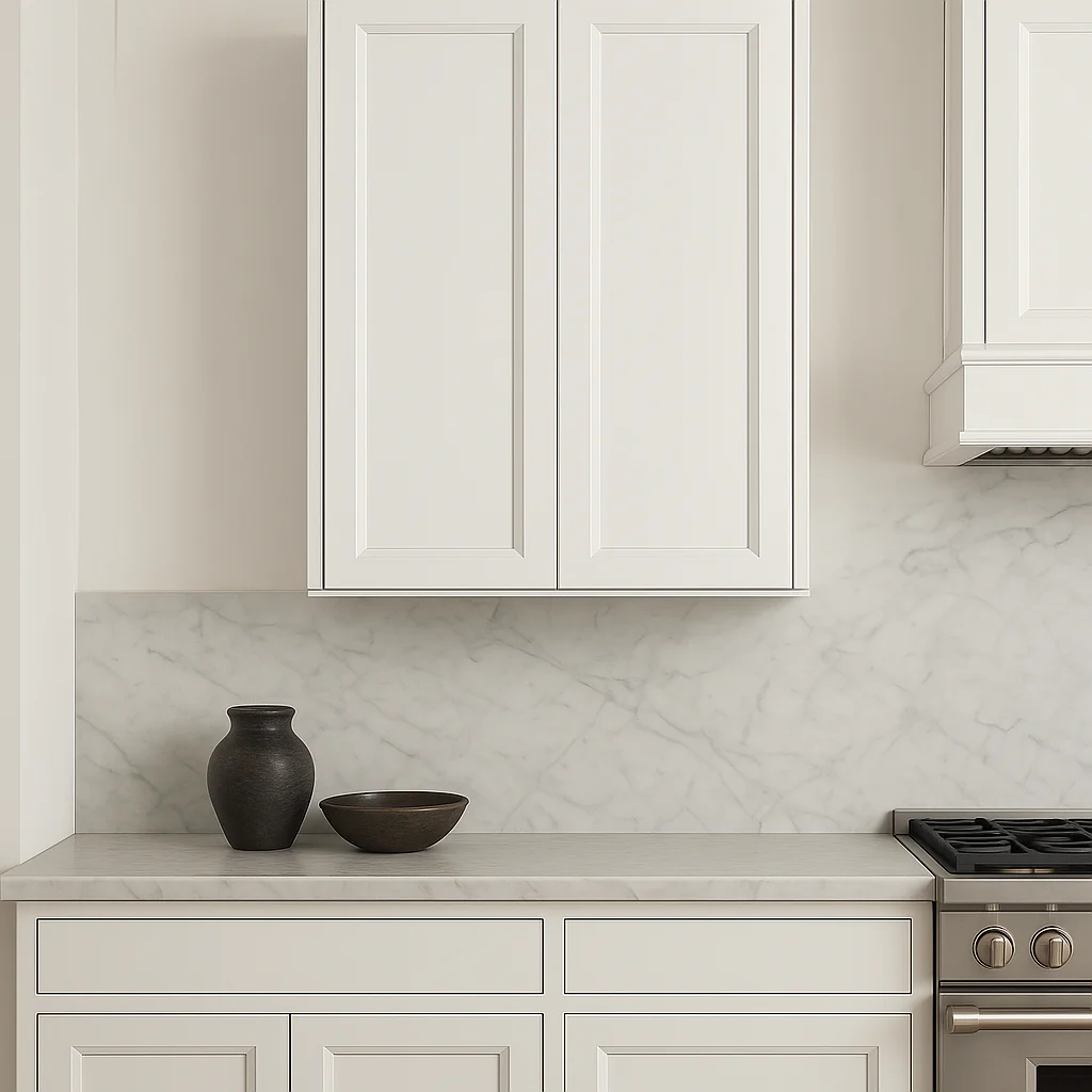 PELHAM & WHITE Keyport Shaker 30" Wall Kitchen Cabinet in White - Image 2