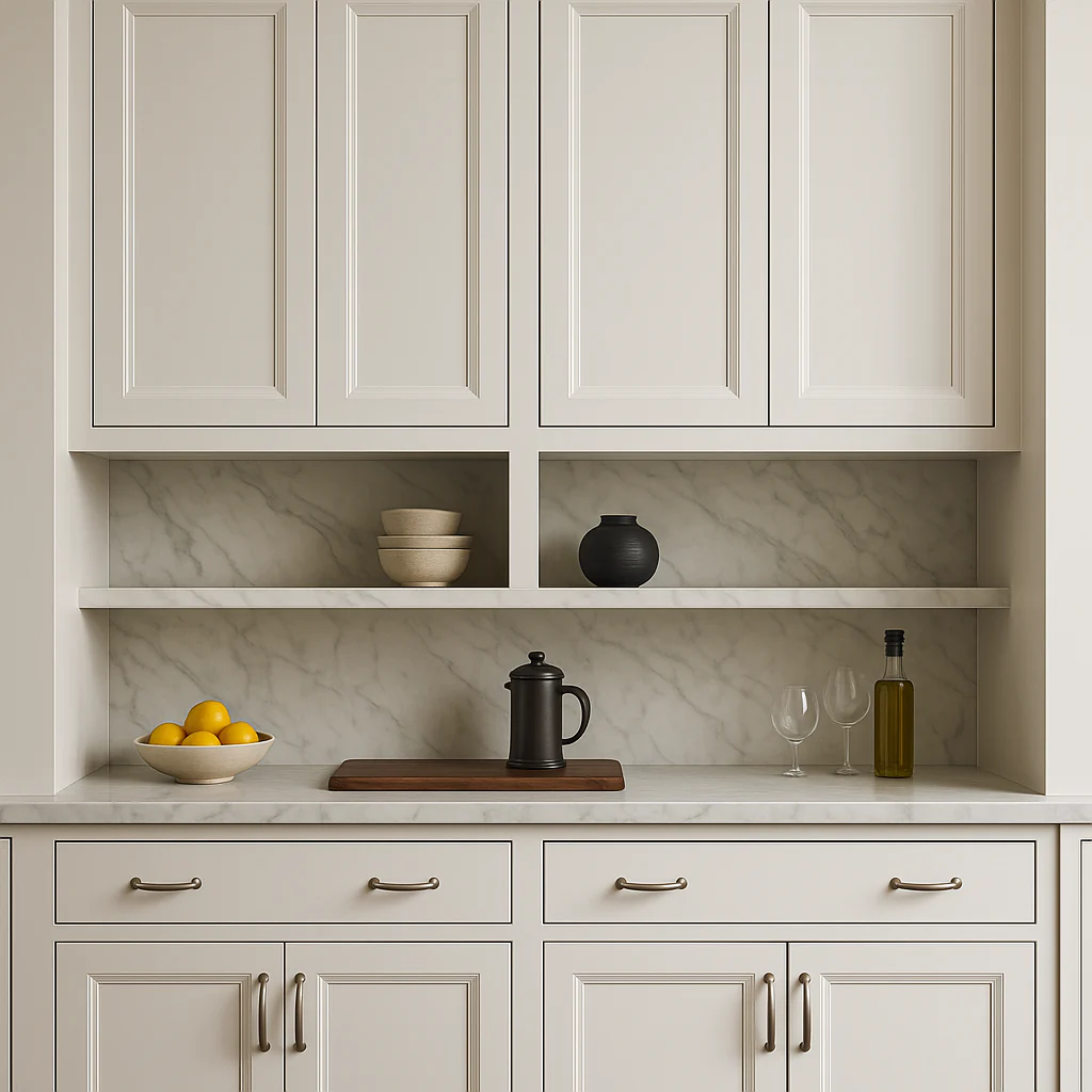 PELHAM & WHITE Keyport Shaker 30" Wall Kitchen Cabinet in White - Image 2