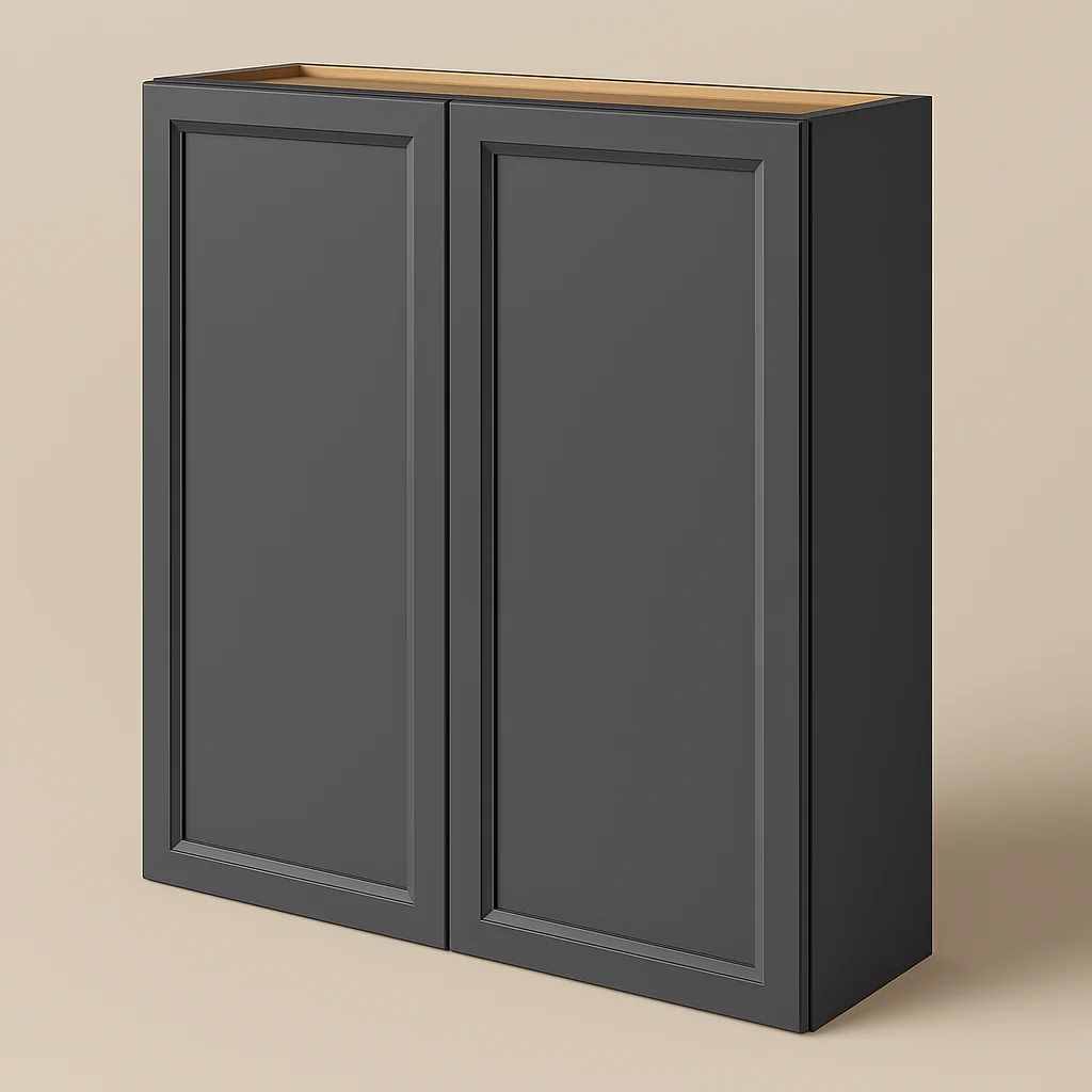 PELHAM & WHITE Keyport Shaker 36" Charcoal Wall Kitchen Cabinet