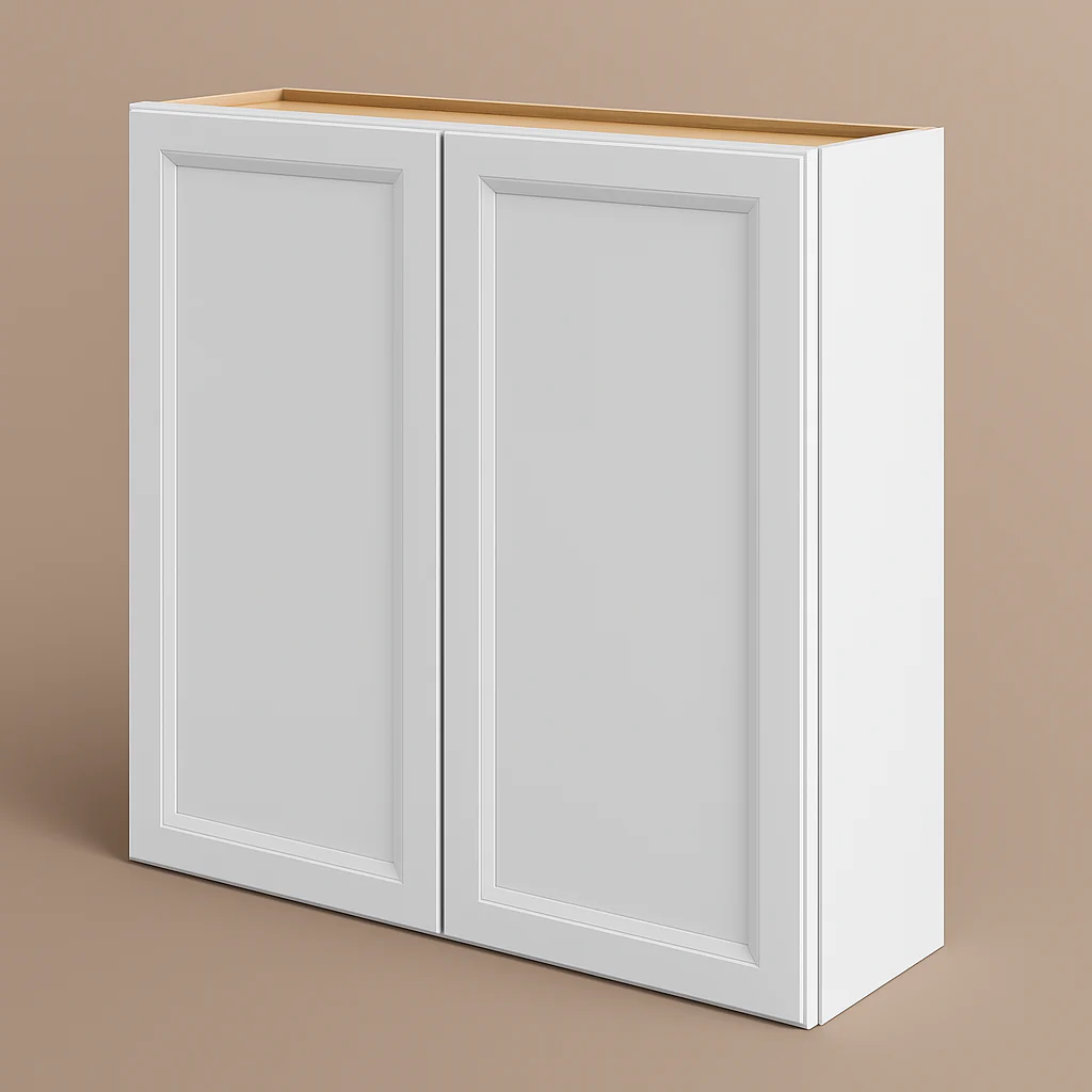 PELHAM & WHITE Keyport Shaker 36" Wall Kitchen Cabinet in White