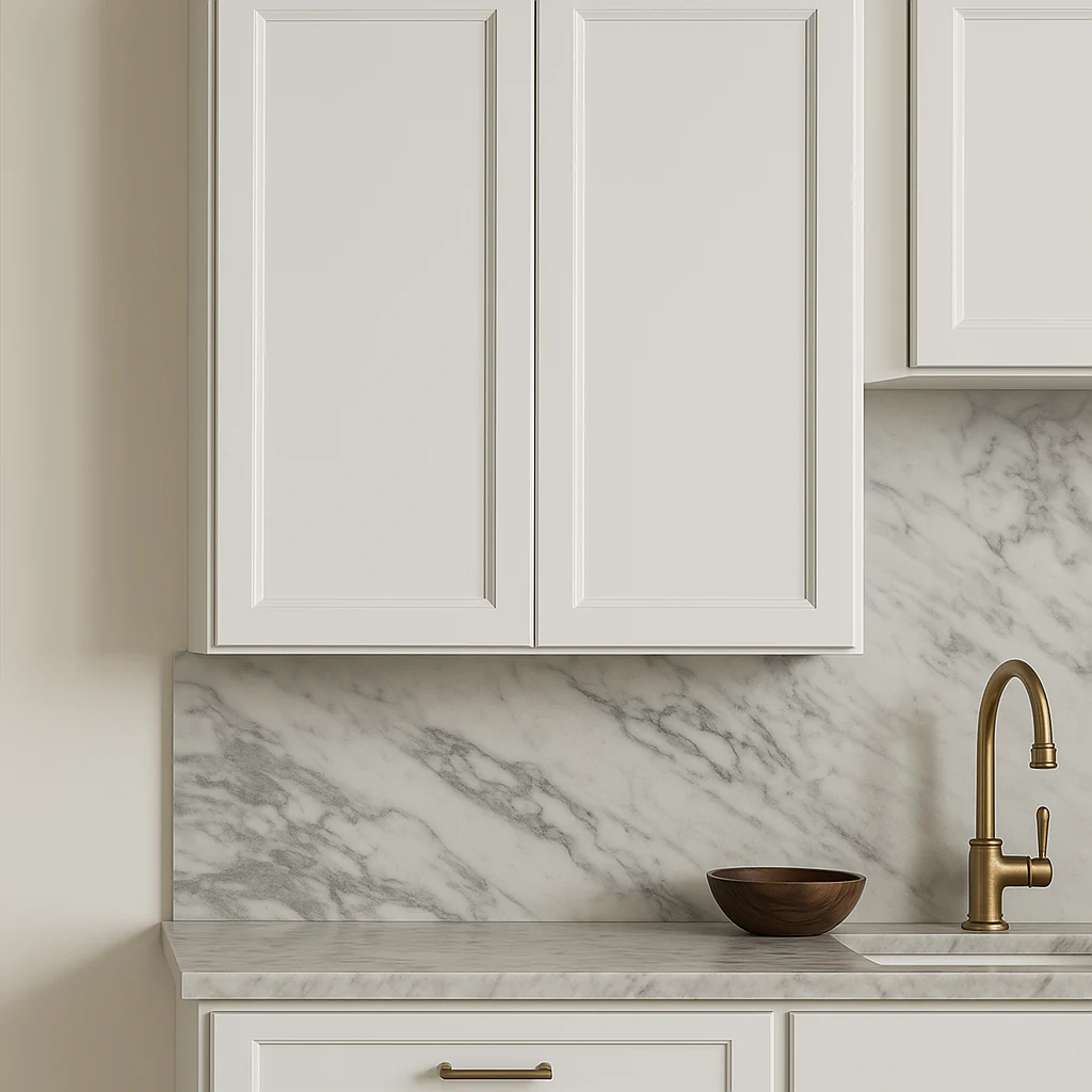 PELHAM & WHITE Keyport Shaker 36" Wall Kitchen Cabinet in White - Image 2