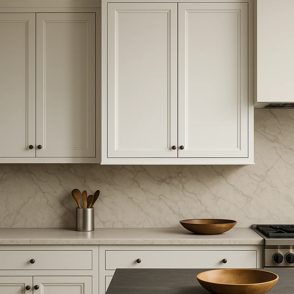 PELHAM & WHITE Keyport Shaker 36" Wall Kitchen Cabinet in White - Image 3