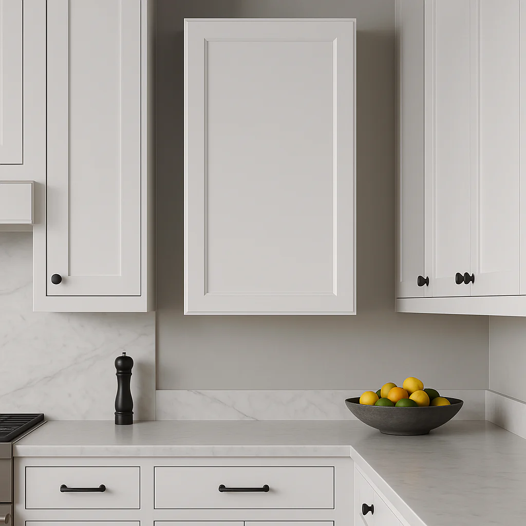 PELHAM & WHITE Keyport Shaker Wall Kitchen Cabinet, 24 in. W x 12 in. D x 42 in. H, White - Image 3