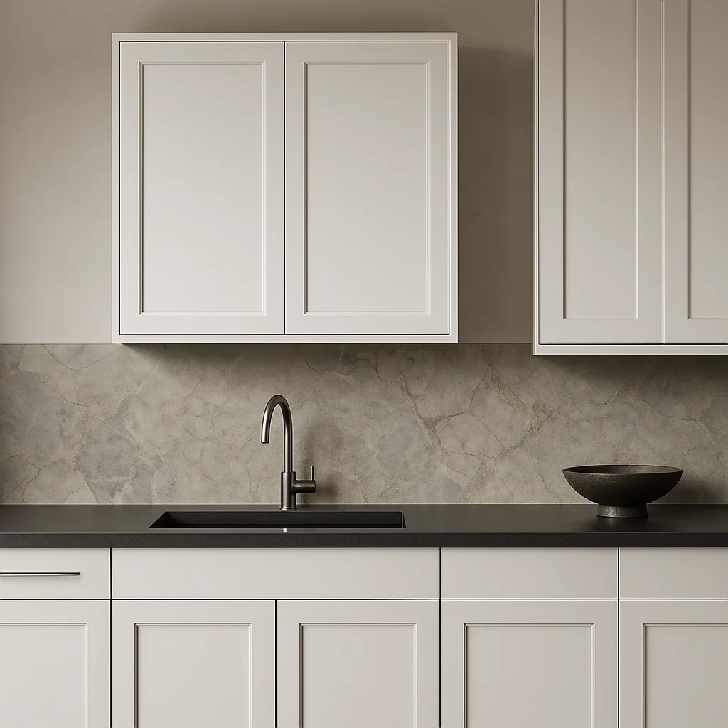 PELHAM & WHITE Keyport Shaker Wall Kitchen Cabinet, 36 in. W x 12 in. D x 30 in. H, White - Image 2