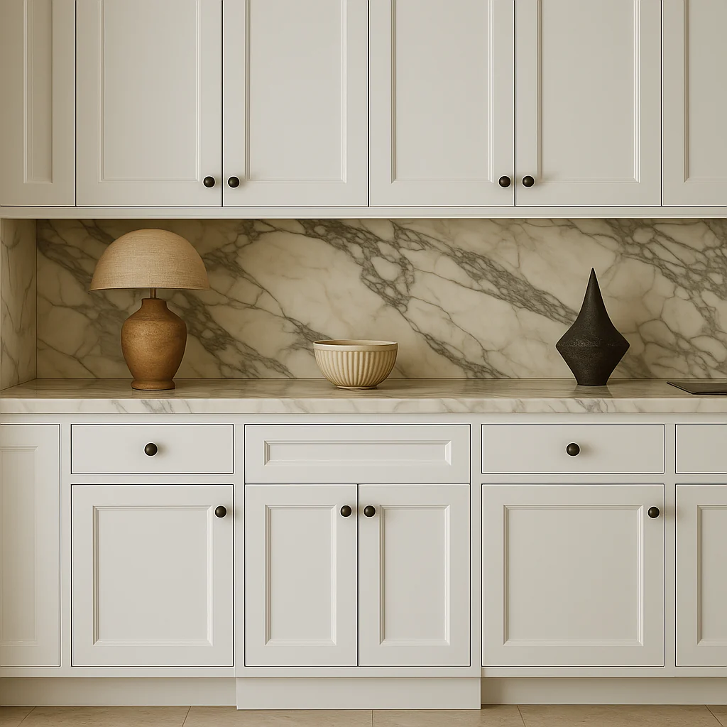 PELHAM & WHITE Keyport Shaker White Plywood Kitchen Cabinet, Tool-Free Assembly - Image 4