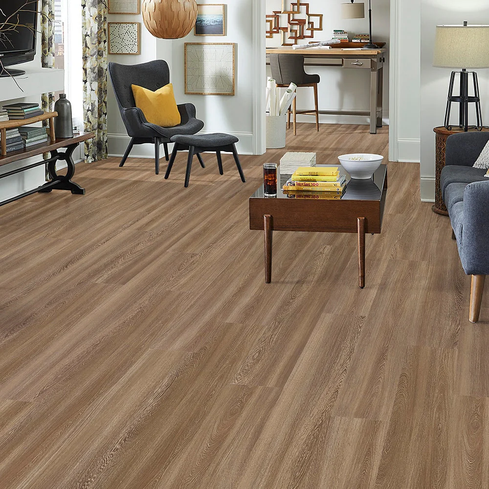 Pergo DuraCraft Breman Oak Brown Waterproof Luxury Vinyl Plank Sample - Image 8