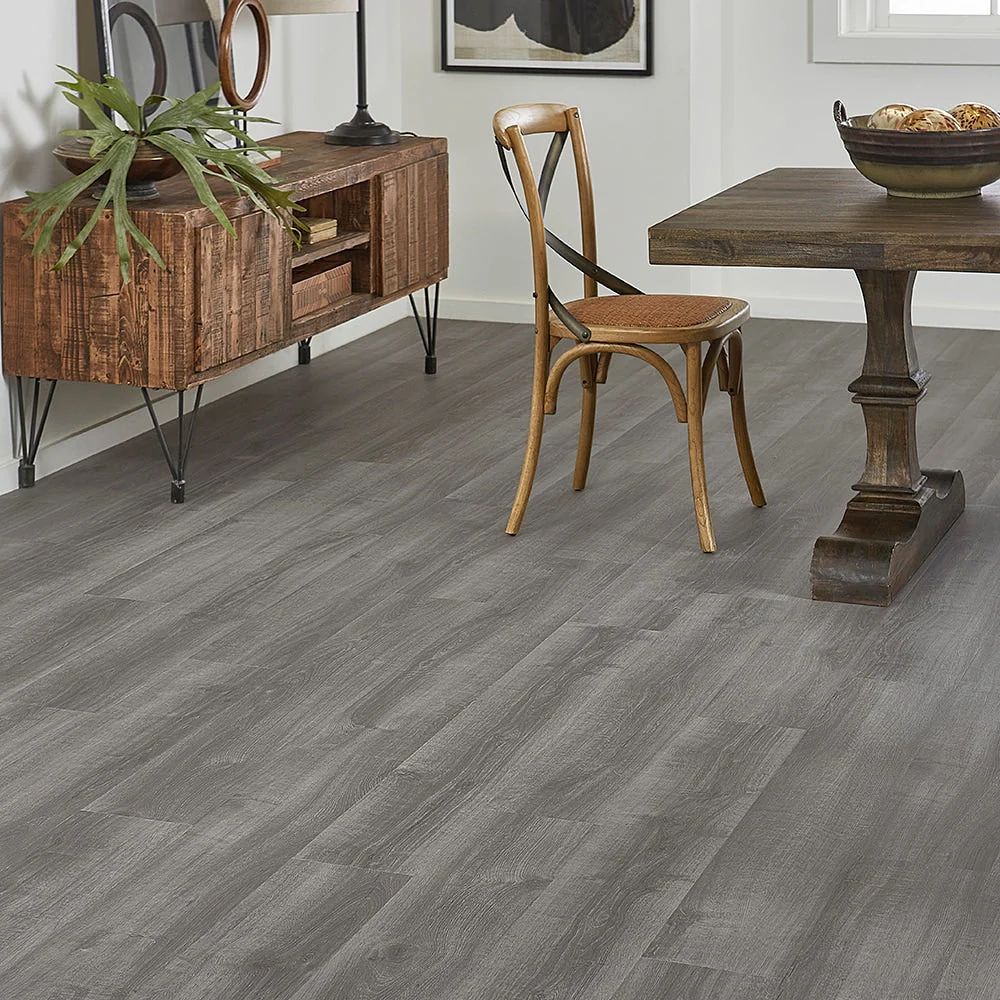 Pergo DuraCraft Castleton Gray Waterproof Luxury Vinyl Plank Sample - Image 10