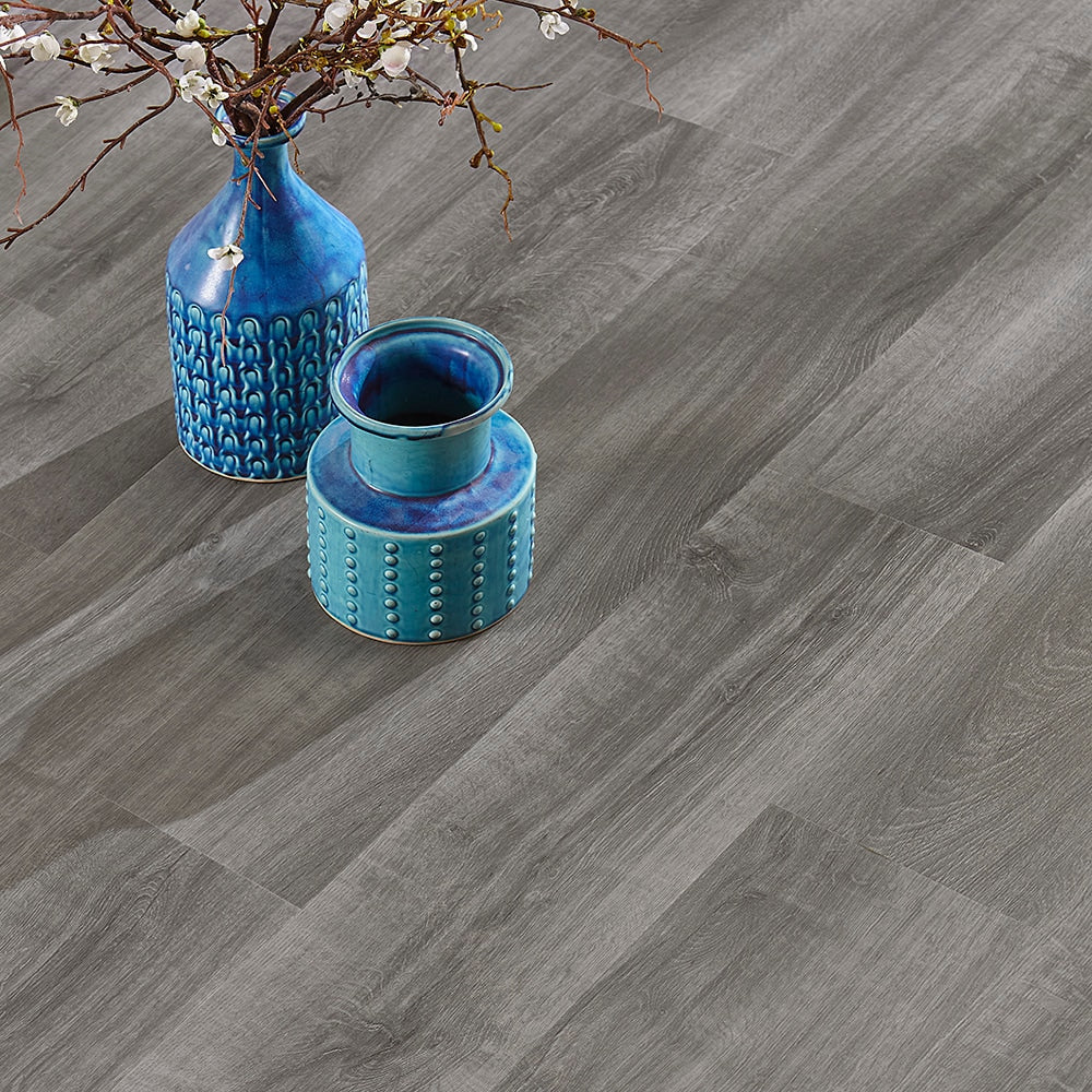 Pergo DuraCraft Castleton Gray Waterproof Luxury Vinyl Plank Sample - Image 2
