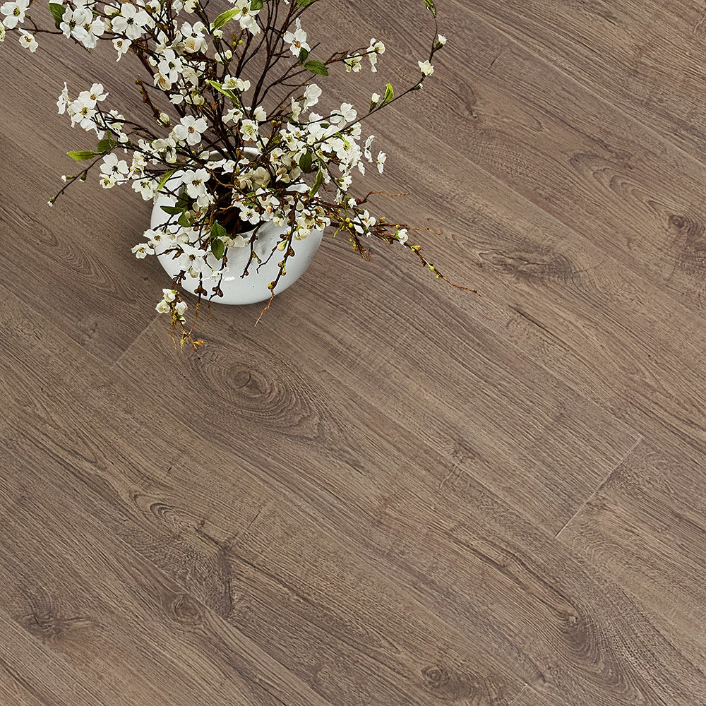 Pergo DuraCraft Dresden Oak Gray Luxury Vinyl Plank Sample - Image 2