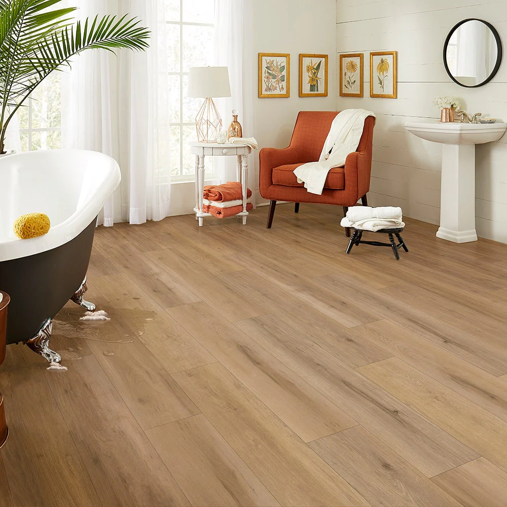 Pergo DuraCraft Glasgow Oak Waterproof Luxury Vinyl Plank Flooring - Image 9