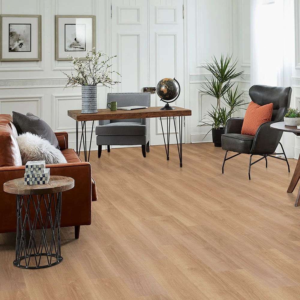 Pergo DuraCraft Lisbon Brown Waterproof Luxury Vinyl Plank Flooring - Image 9