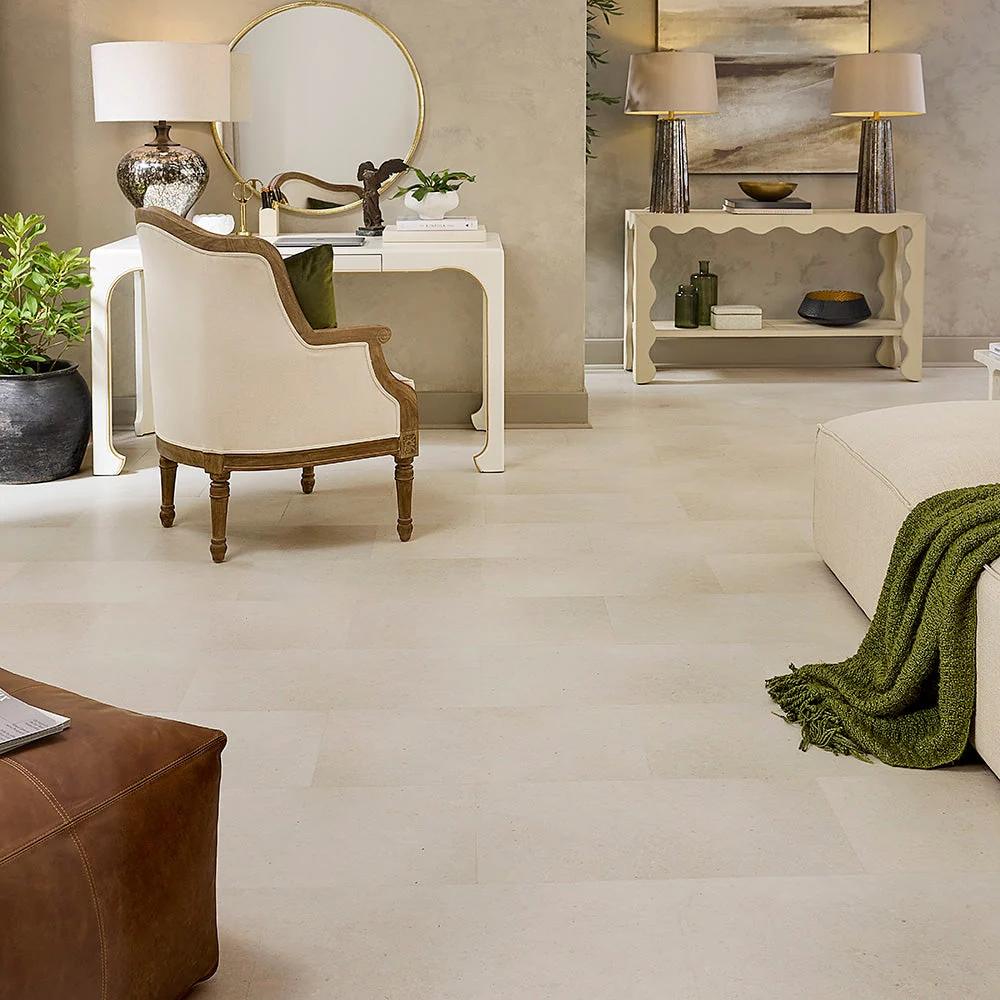 Pergo DuraCraft Marbella Limestone Gray Waterproof Vinyl Tile - Image 9